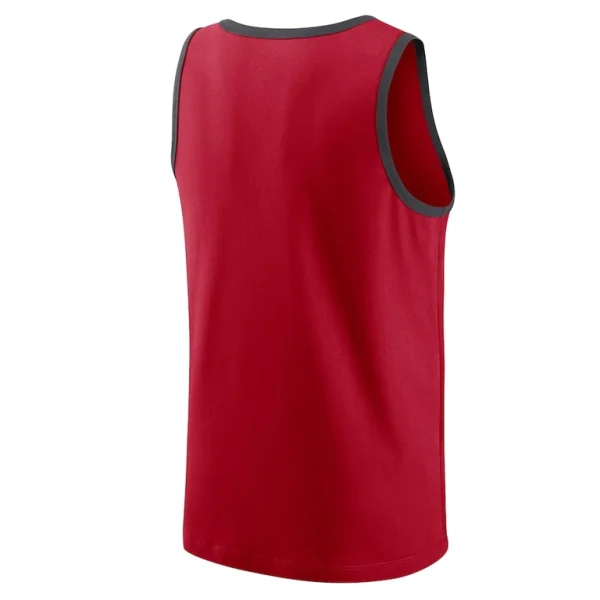 Tampa bay buccaneers nike tri blend tank top Red L