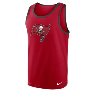 Tampa bay buccaneers nike tri blend tank top Red M