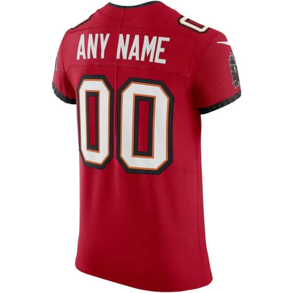Tampa bay buccaneers nike vapor elite custom jersey Red 48