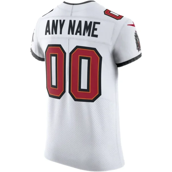 Tampa bay buccaneers nike vapor elite custom jersey White 48