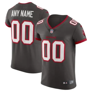Tampa bay buccaneers nike vapor untouchable elite custom alternate jersey pewter Multi