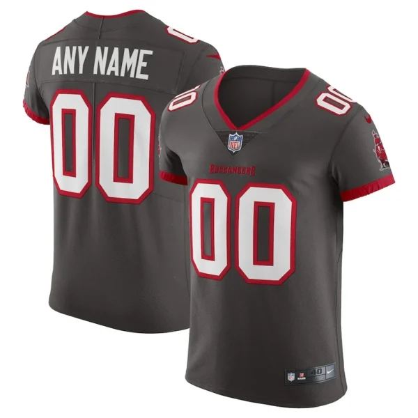 Tampa bay buccaneers nike vapor untouchable elite custom alternate jersey pewter Multi