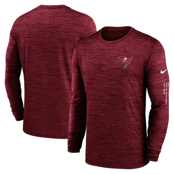 Tampa bay buccaneers nike velocity long sleeve t shirt Red