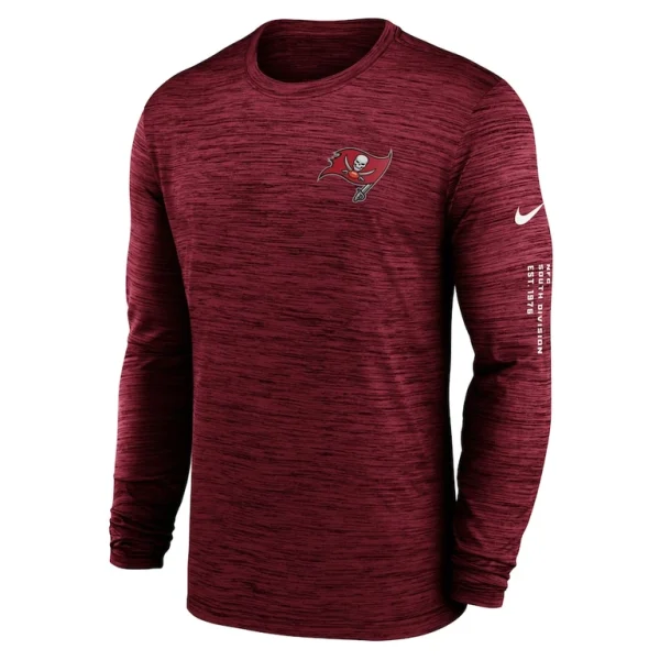Tampa bay buccaneers nike velocity long sleeve t shirt Red M