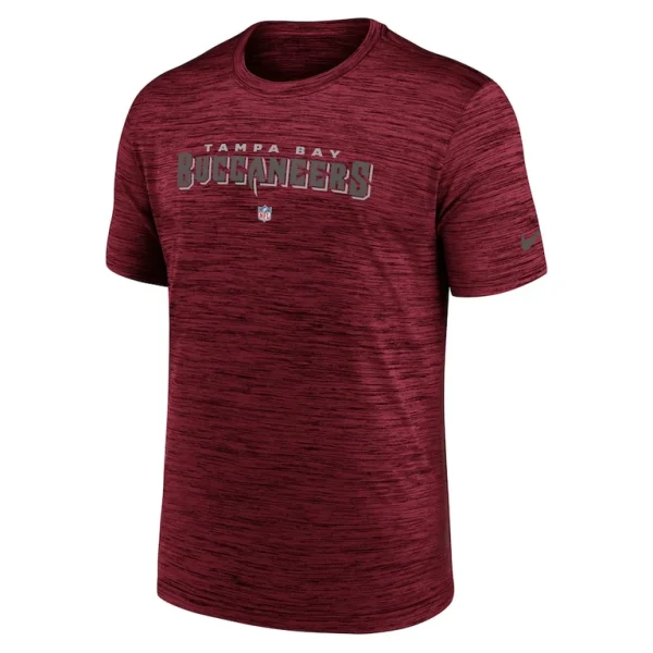 Tampa bay buccaneers nike velocity performance t shirt Red M