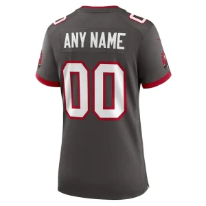 Tampa bay buccaneers nike womens alternate custom game jersey pewter Multi L