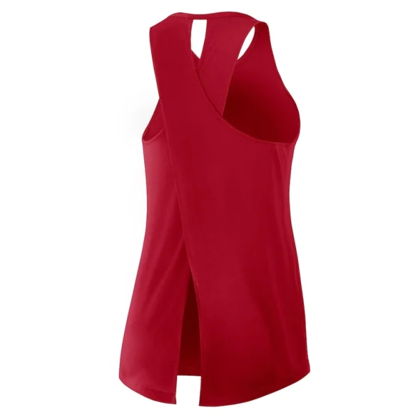 Tampa bay buccaneers nike womens crossback performance tank top Red M