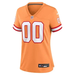 Tampa bay buccaneers nike womens custom throwback game jersey Orange M