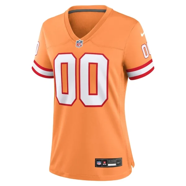 Tampa bay buccaneers nike womens custom throwback game jersey Orange M