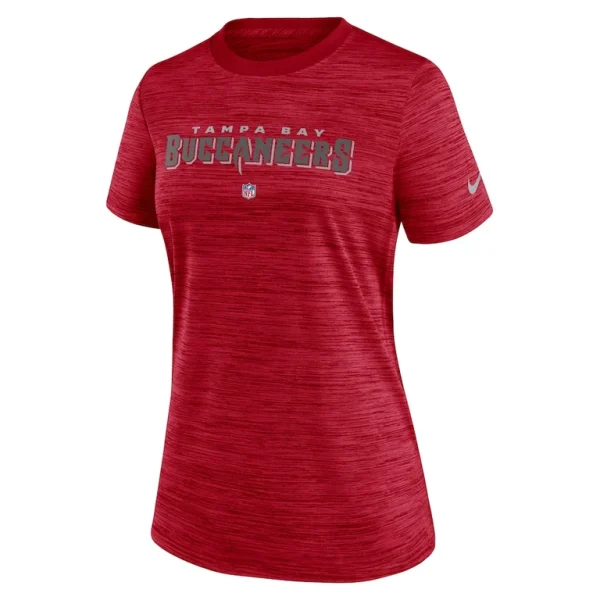 Tampa bay buccaneers nike womens sideline velocity performance t shirt Red S