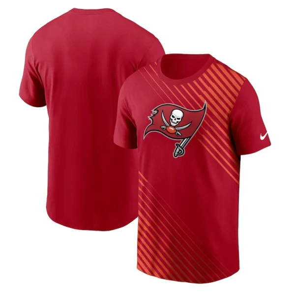 Tampa bay buccaneers nike yard line fashion asbury t shirt Red