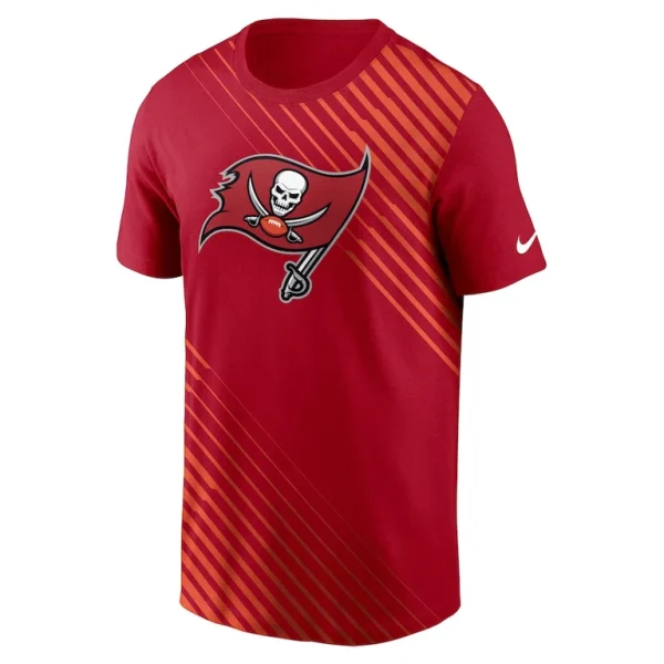 Tampa bay buccaneers nike yard line fashion asbury t shirt Red M