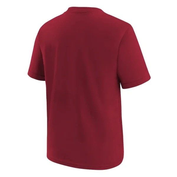 Tampa bay buccaneers nike youth 2023 nfc south division champions locker room trophy collection t shirt Red Yth L