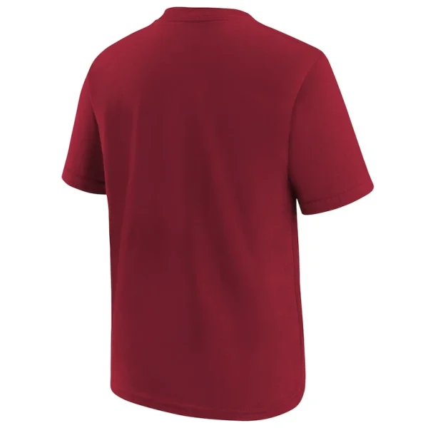Tampa bay buccaneers nike youth 2024 nfc south division champions locker room trophy collection t shirt Red Yth L