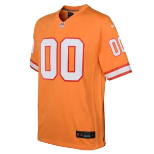 Tampa bay buccaneers nike youth custom throwback game jersey Orange Yth M