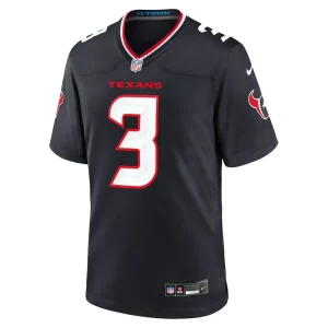 Tank dell houston texans nike game jersey Navy M