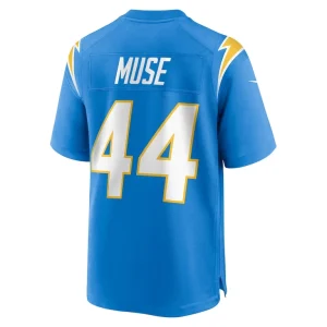Tanner muse los angeles chargers nike team game jersey Powder blue L