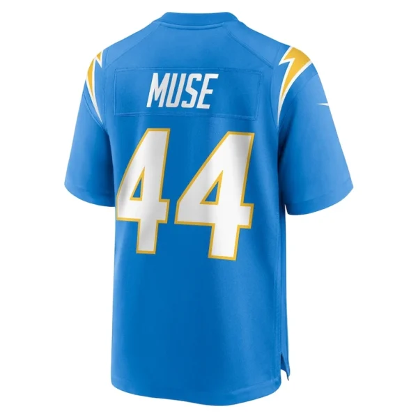 Tanner muse los angeles chargers nike team game jersey Powder blue L