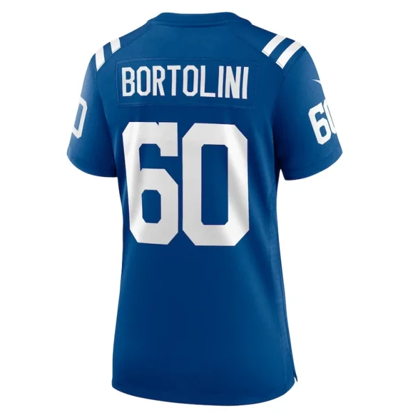 Tanor bortolini indianapolis colts nike womens game jersey Royal L