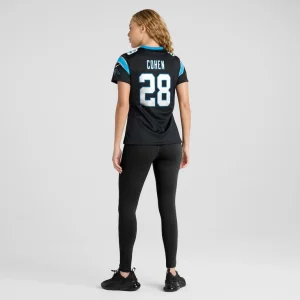 Tarik cohen carolina panthers nike womens game jersey Black 2XL