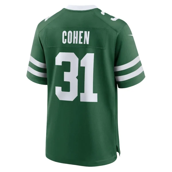 Tarik cohen new york jets nike team game jersey Legacy green L