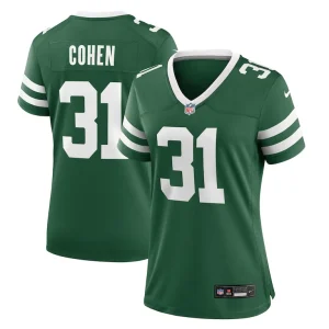 Tarik cohen new york jets nike womens team game jersey Legacy green