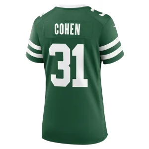 Tarik cohen new york jets nike womens team game jersey Legacy green L