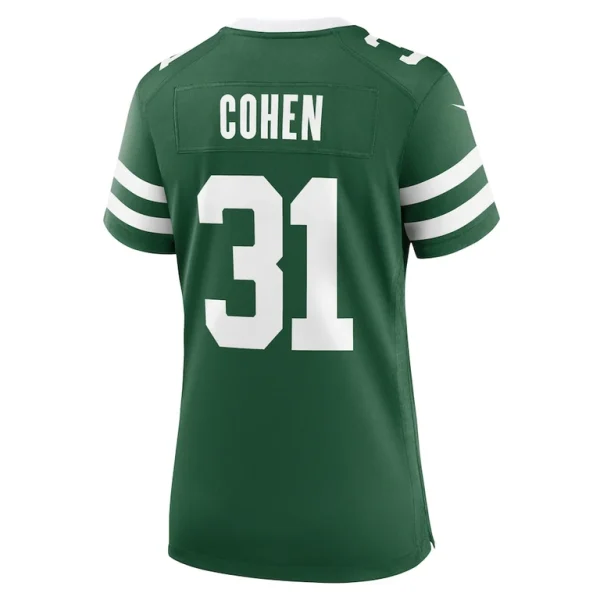 Tarik cohen new york jets nike womens team game jersey Legacy green L
