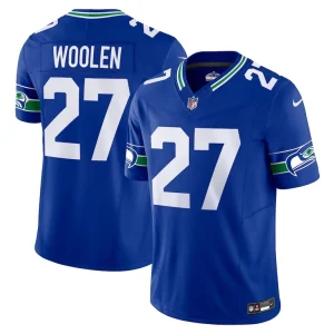 Tariq woolen seattle seahawks nike alternate vapor f.u.s.e. limited jersey Royal