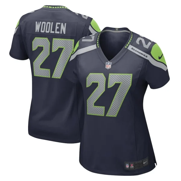 Tariq woolen seattle seahawks nike womens game player jersey College navy