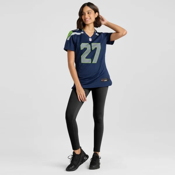 Tariq woolen seattle seahawks nike womens game player jersey College navy XL