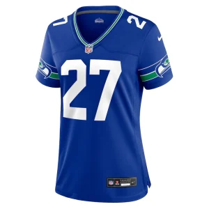 Tariq woolen seattle seahawks nike womens throwback player game jersey Royal M