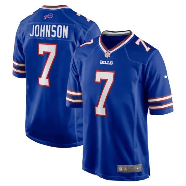Taron johnson buffalo bills nike game jersey Royal
