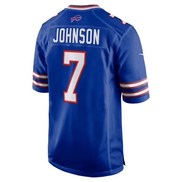Taron johnson buffalo bills nike game jersey Royal L