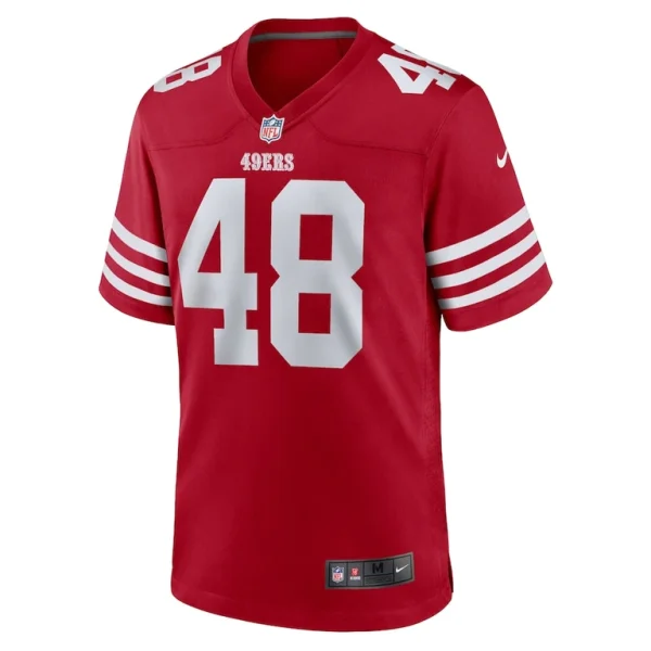 Tatum bethune san francisco 49ers nike game jersey Scarlet M
