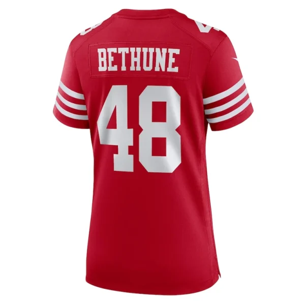 Tatum bethune san francisco 49ers nike womens game jersey Scarlet L