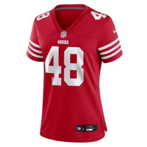 Tatum bethune san francisco 49ers nike womens game jersey Scarlet M