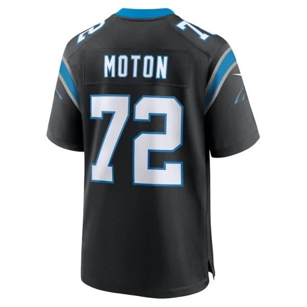 Taylor moton carolina panthers nike team game jersey Black L