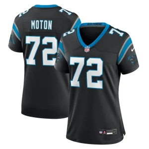 Taylor moton carolina panthers nike womens team game jersey Black