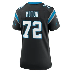 Taylor moton carolina panthers nike womens team game jersey Black L