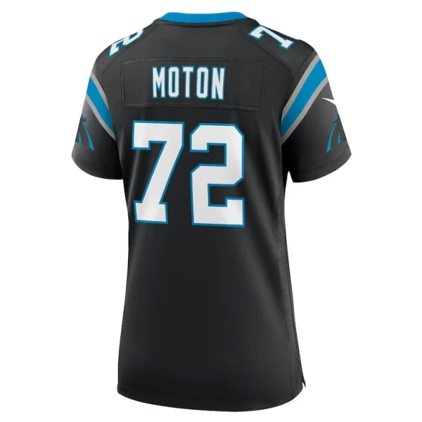 Taylor moton carolina panthers nike womens team game jersey Black L