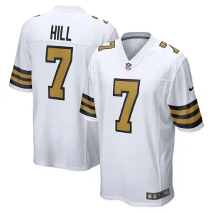 Taysom hill new orleans saints nike alternate game jersey White