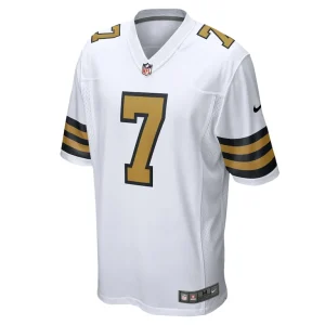 Taysom hill new orleans saints nike alternate game jersey White M