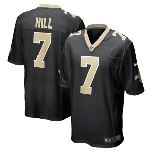 Taysom hill new orleans saints nike game jersey Black