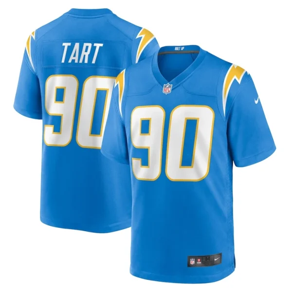 Teair tart los angeles chargers nike team game jersey Powder blue
