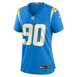 Teair tart los angeles chargers nike womens game jersey Powder blue M