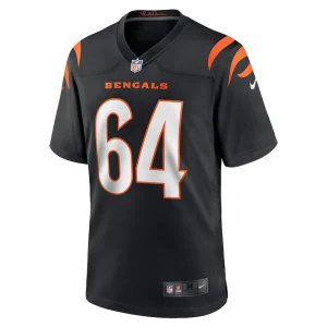 Ted karras cincinnati bengals nike game player jersey Black M