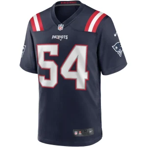 Tedy bruschi new england patriots nike game retired player jersey Navy M