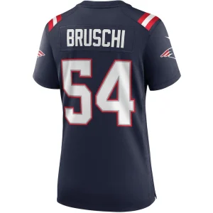 Tedy bruschi new england patriots nike womens game retired player jersey Navy L
