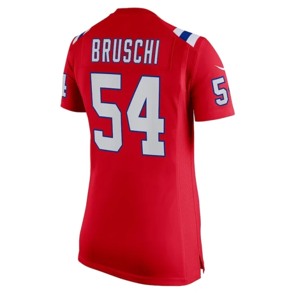 Tedy bruschi new england patriots nike womens retired game jersey Red L